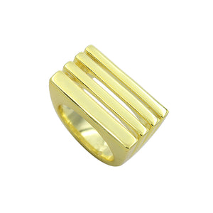Leah Four In One Stacked Ring - Lemon