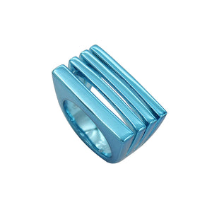 Leah Four In One Stacked Ring - Turquoise