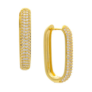 Adelita Pave Click-In Earrings