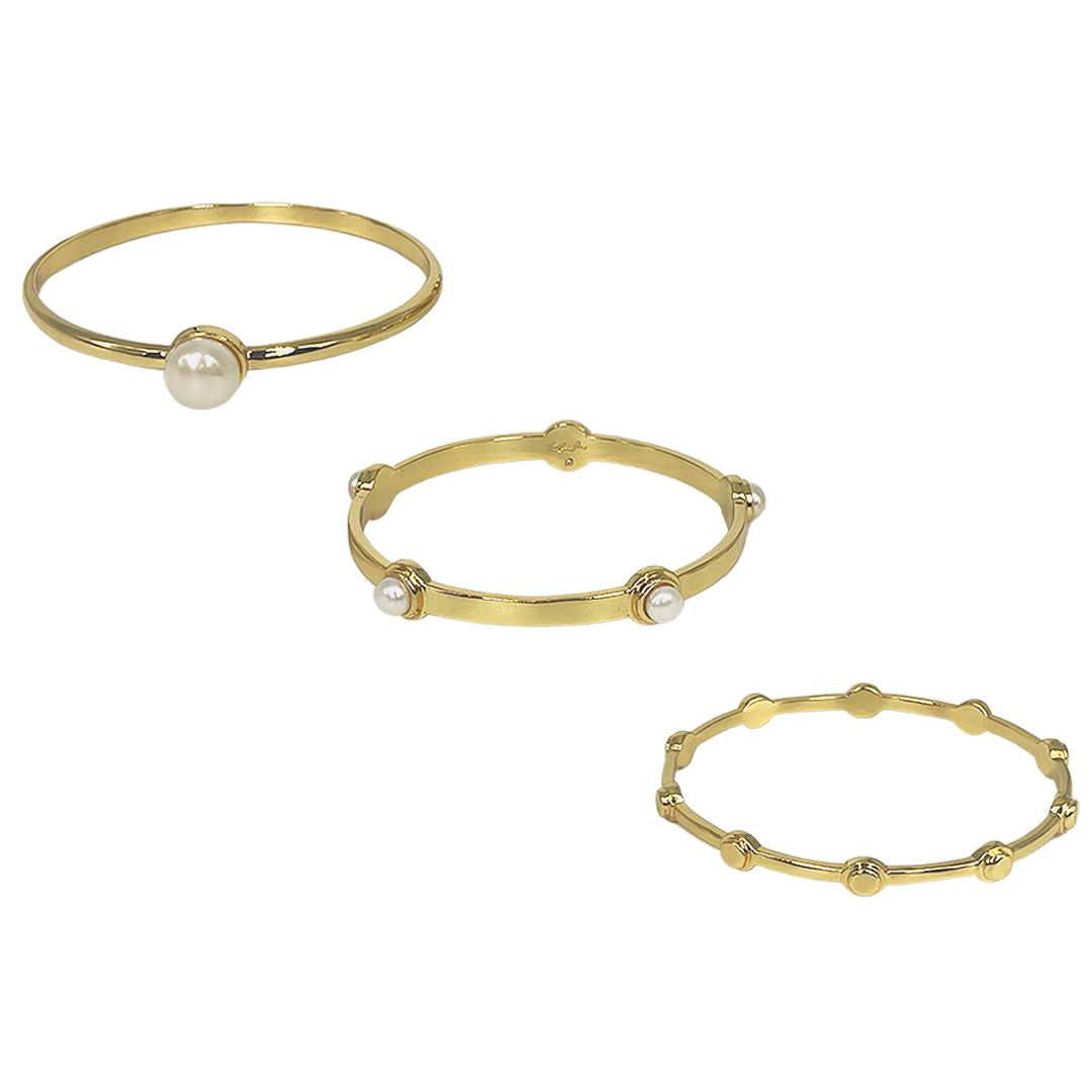 Anacaona Set Of Three Bangle Bracelets